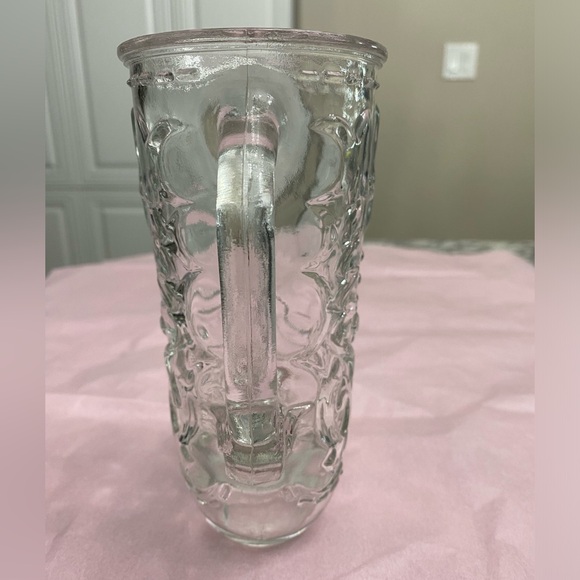 VINTAGE LIBBEY OF CANADA CLEAR GLASS EMBOSSED WESTERN COWBOY BOOT BEER MUG - Picture 5 of 7